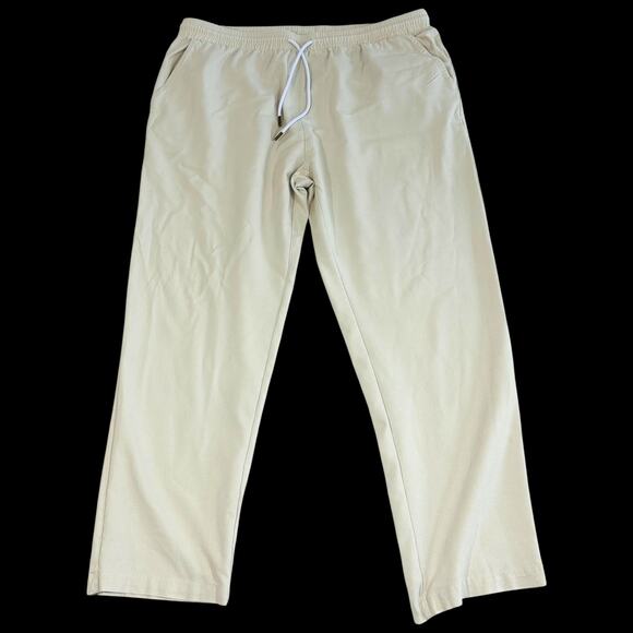 Dandy Del Mar Mens XXL Brisa Linen Pant Vintage Ivory 27.75" Inseam - Picture 1 of 9